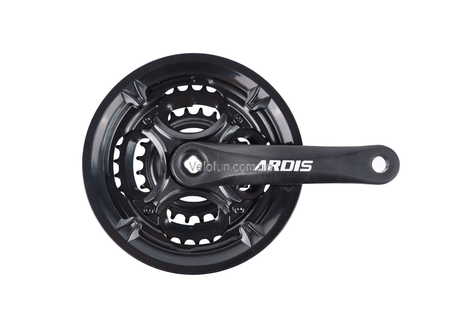 Шатун Ardis AL MTB 42/34/24Т, 170мм чорний - Купить Велосипед по