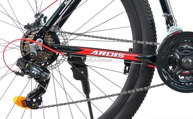 Гірський Велосипед Ardis Dacota 29" 21" чорно-червоний + Подарунковий Набір