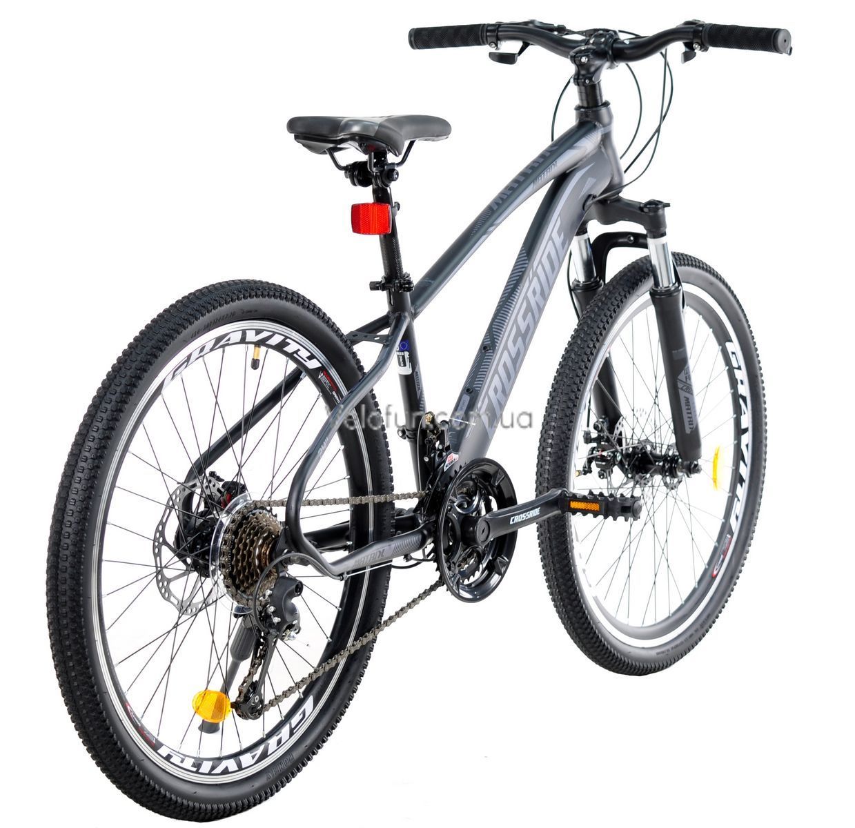 Горный Велосипед Crossride Matrix 24" 2026 черный + подарок
