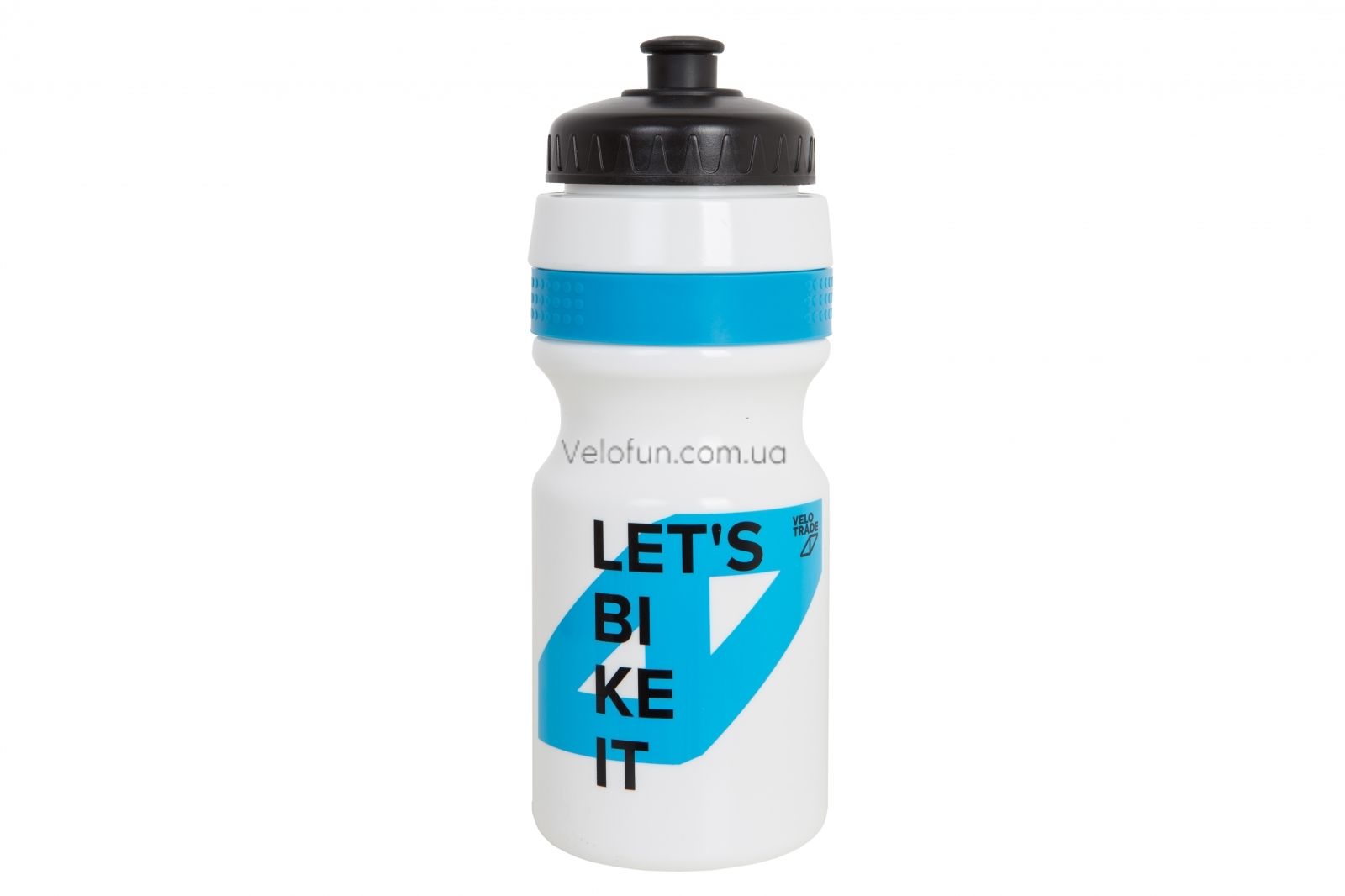 Фляга 620ml белая DC-BT60 "Let's bike it"