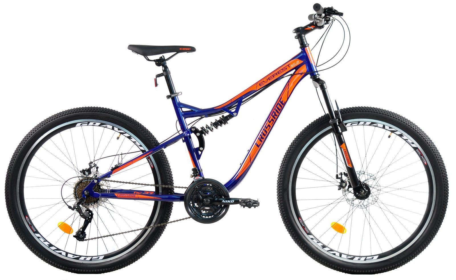 Гірський Велосипед Crossride Everest 27.5" 2026 синій