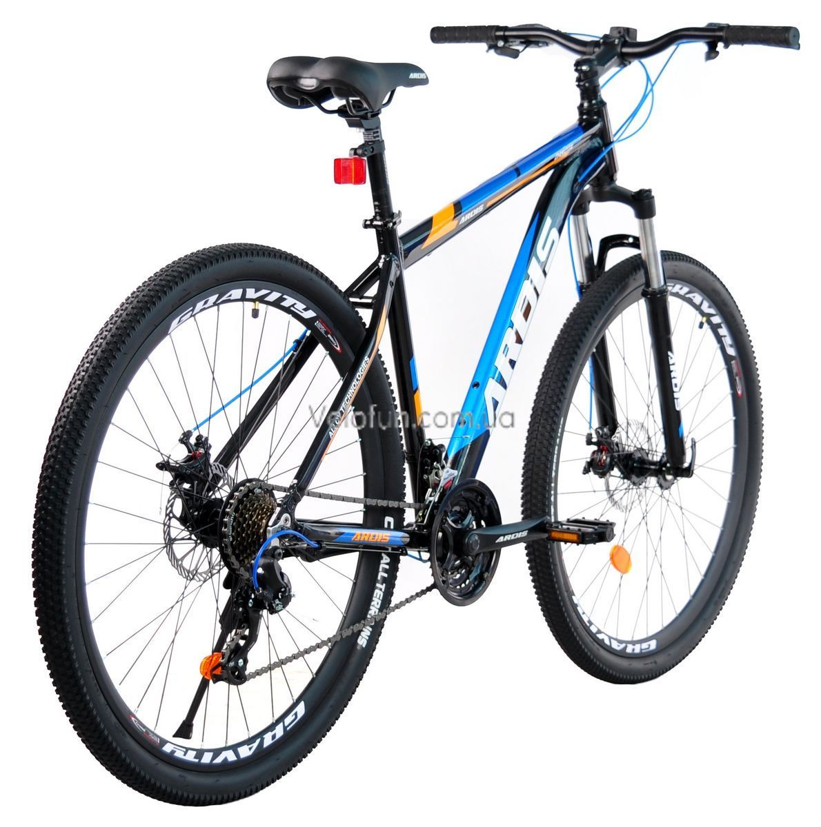 Гірський Велосипед Ardis Dacota 29" 21" чорно-синій + Подарунковий Набір