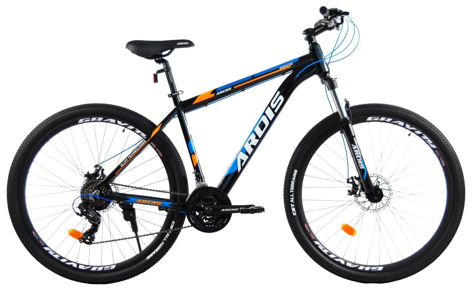 Гірський Велосипед Ardis Dacota 29" 21" чорно-синій + Подарунковий Набір