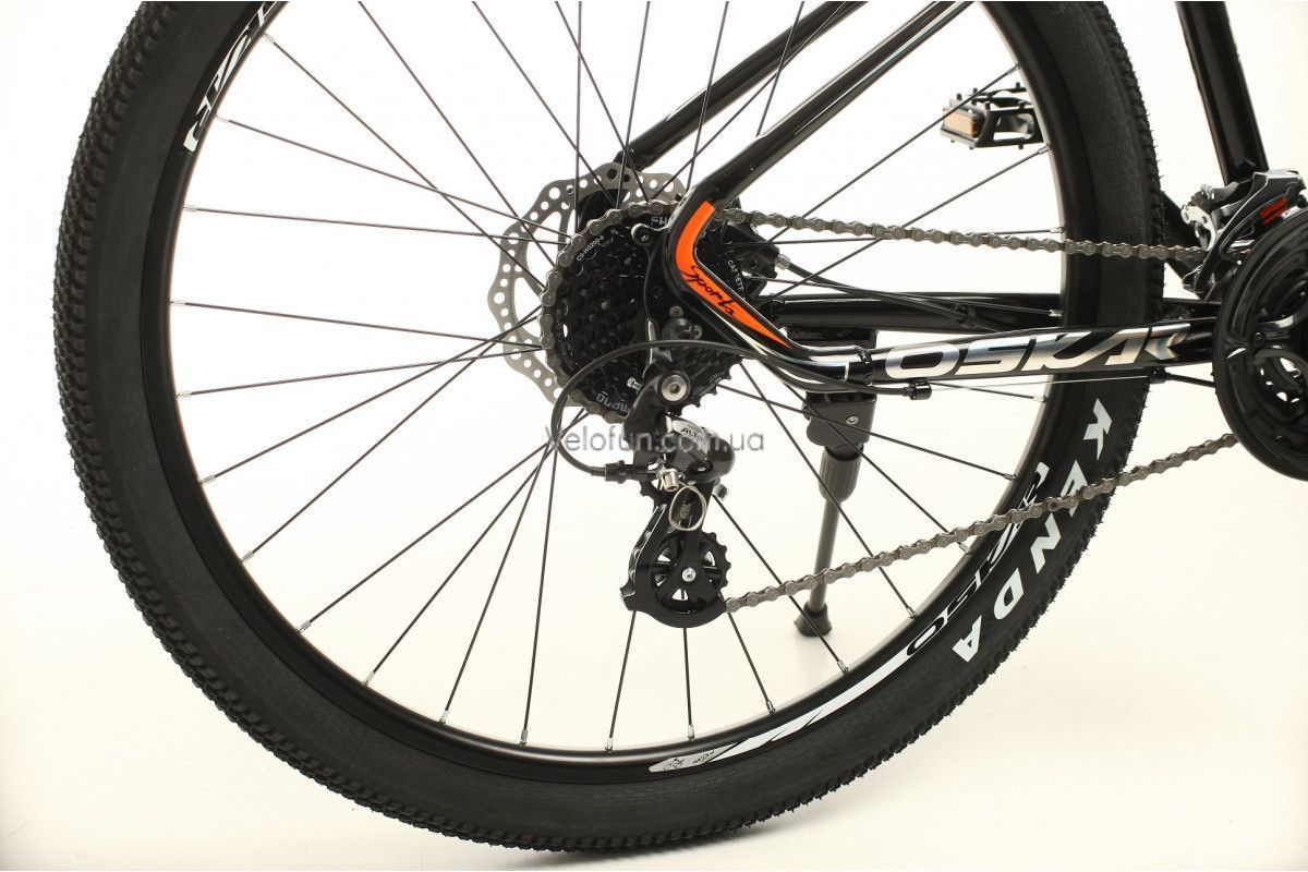 Гірський велосипед Oskar Sporta 27,5" чорний