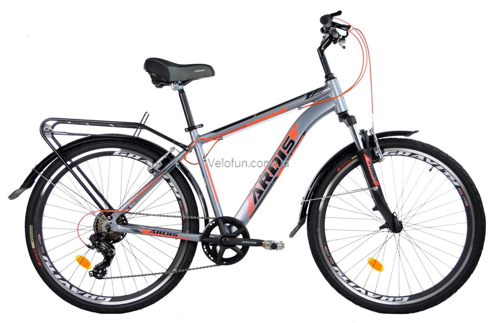 Горный велосипед Ardis Colt 26" 2026 серо-оранжевый
