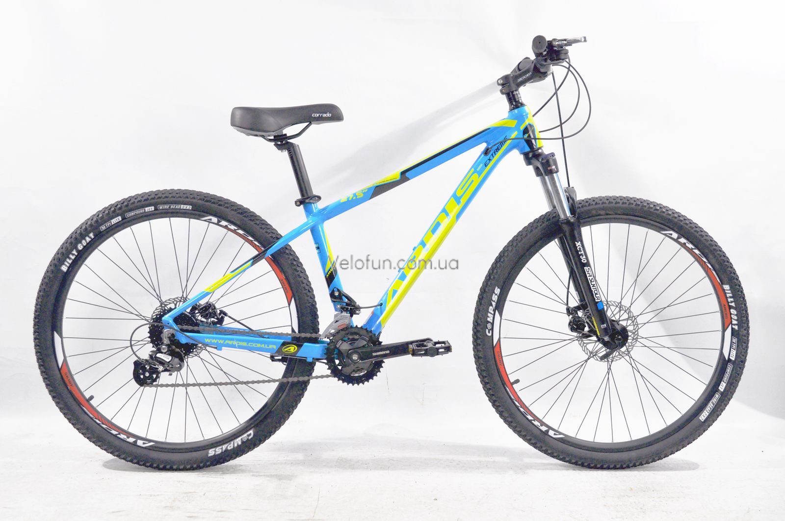 Гірський велосипед Ardis Extreme Pro 27.5" 2024 блакитний