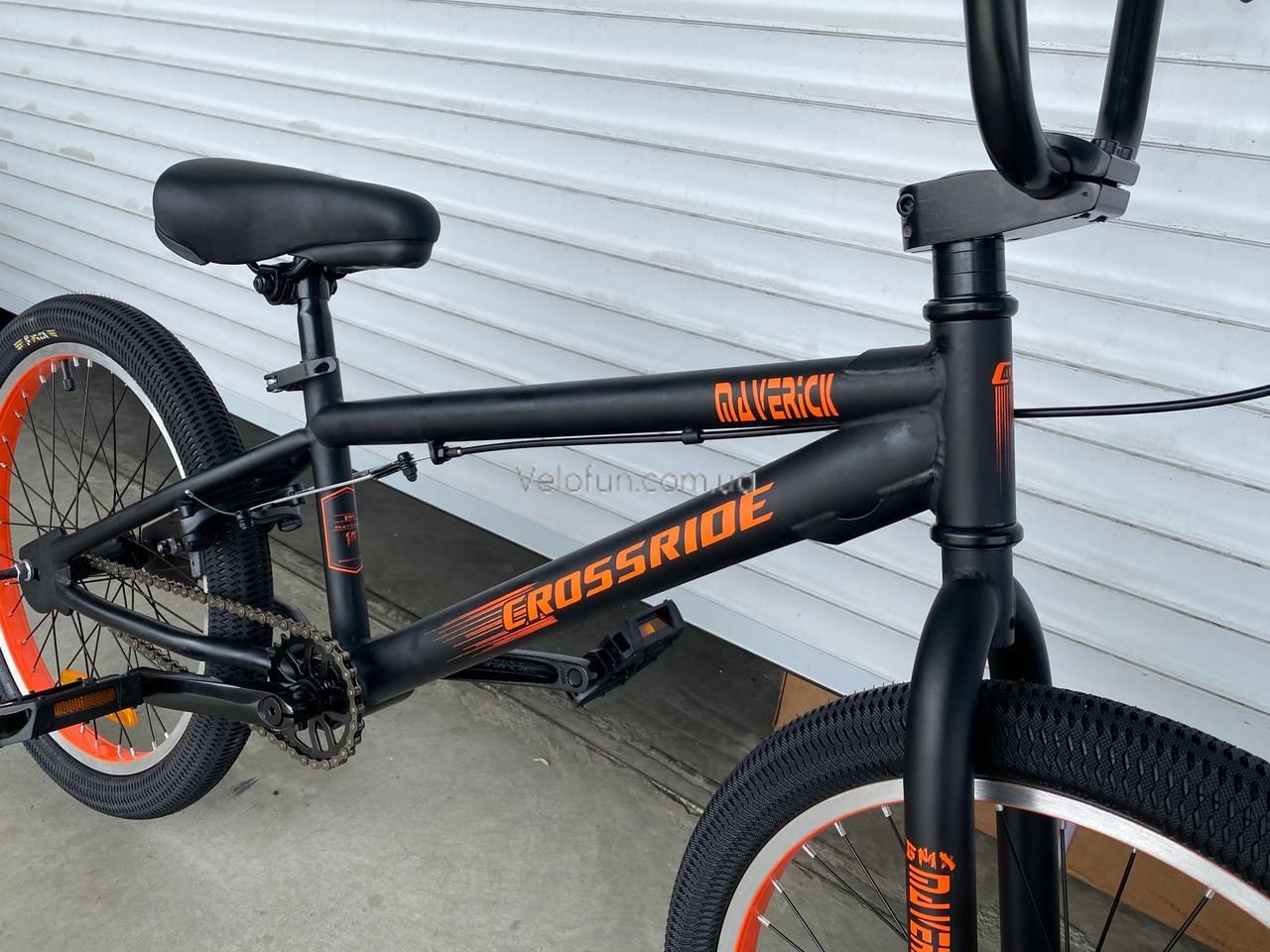 BMX велосипед 20" CROSSRIDE FREESTYLE (Maverik) салатовый