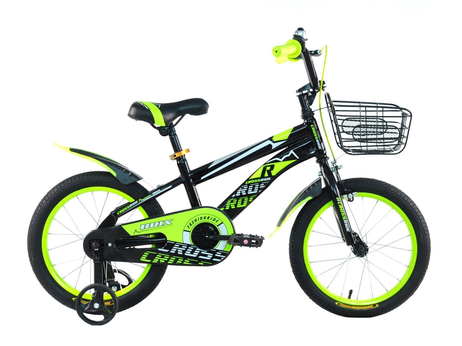 Велосипед Crossride Brix 16" 2026 жовтий