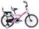 Дитячий Велосипед Crossride Dolphin 18" рожевий