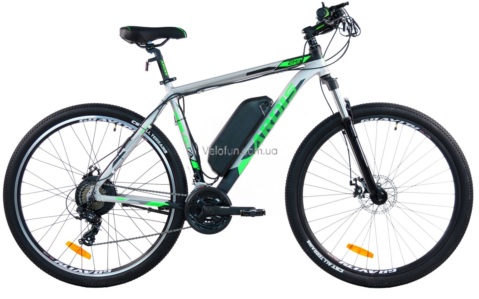 Електровелосипед Ardis GTA E-BIKE 29" зелений