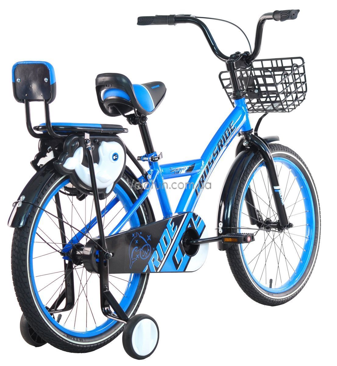Дитячий Велосипед Crossride Dolphin 20" синій
