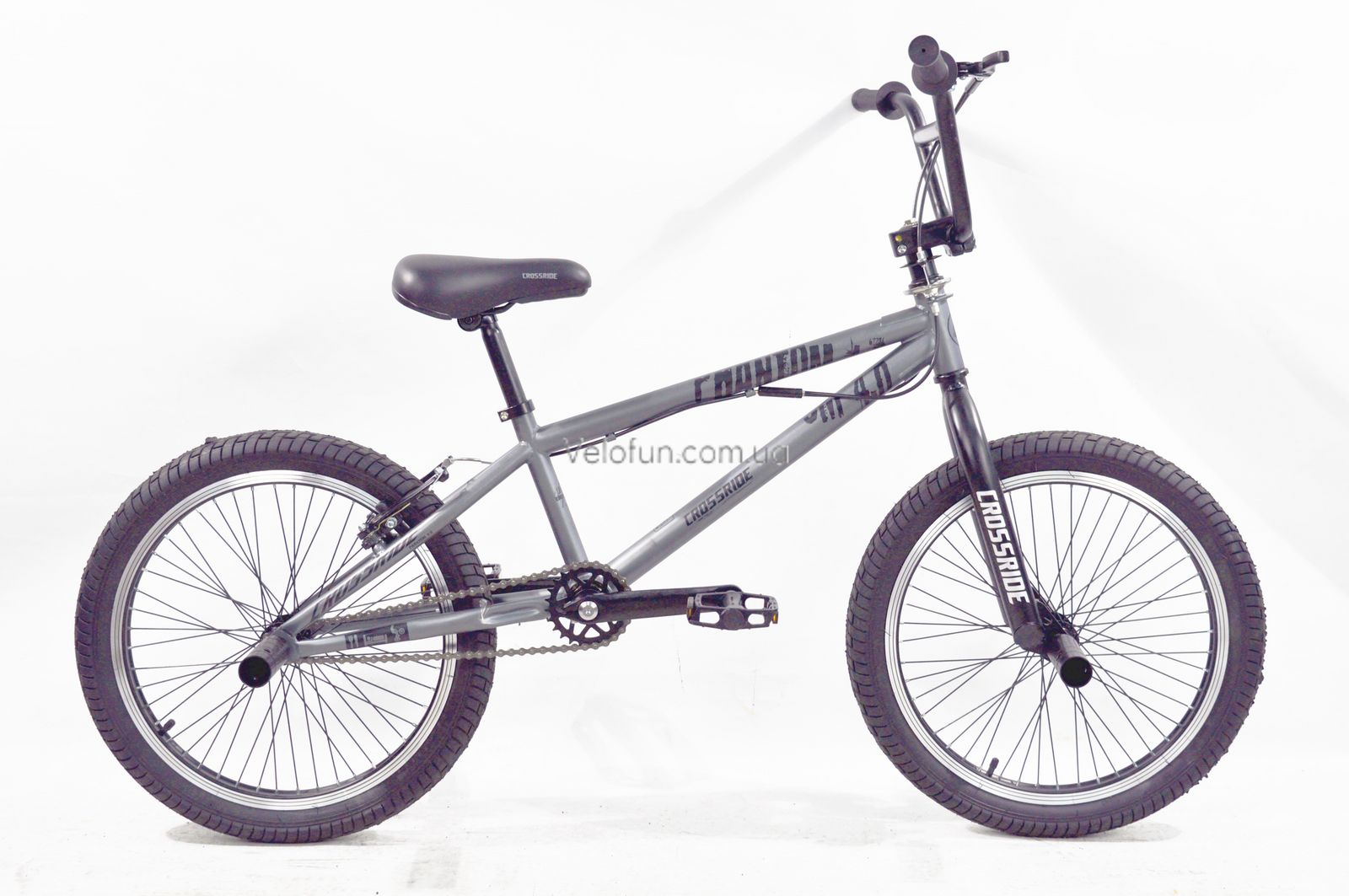 Велосипед BMX 20" FRS ST Phantom сірий