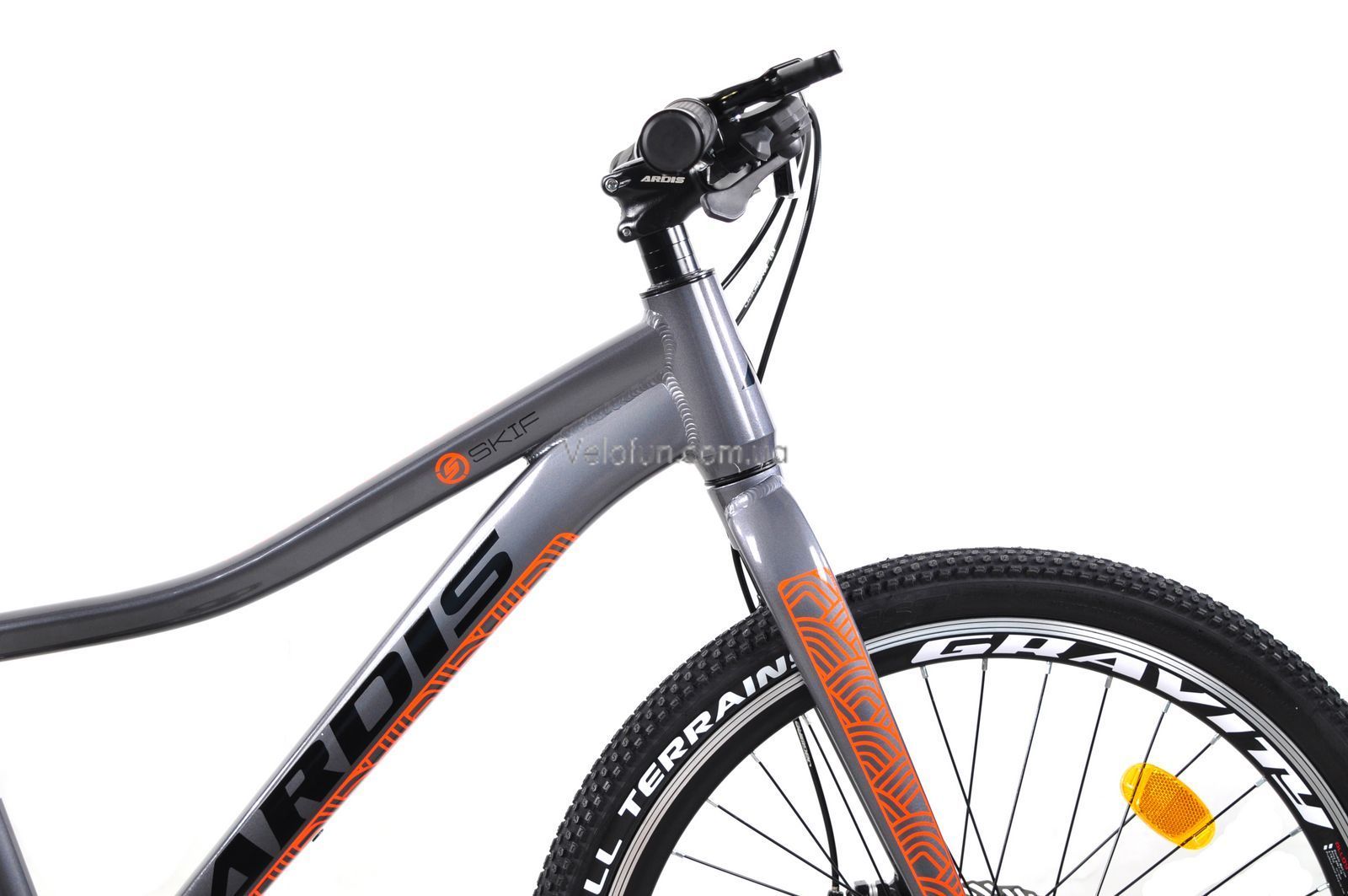Велосипед Ardis SKIF 24" 11" 2026 сірий + подарунок