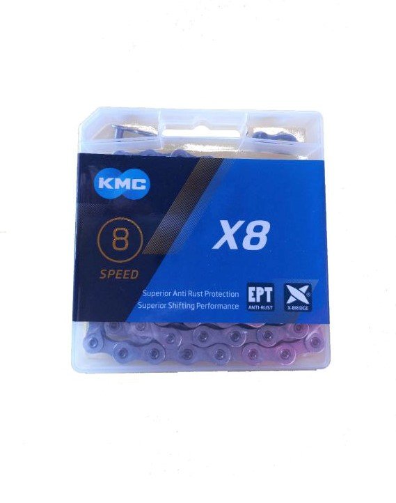 Ланцюг KMC X8 8шв. X8EPT (EPT) 1/2x3/32x116L