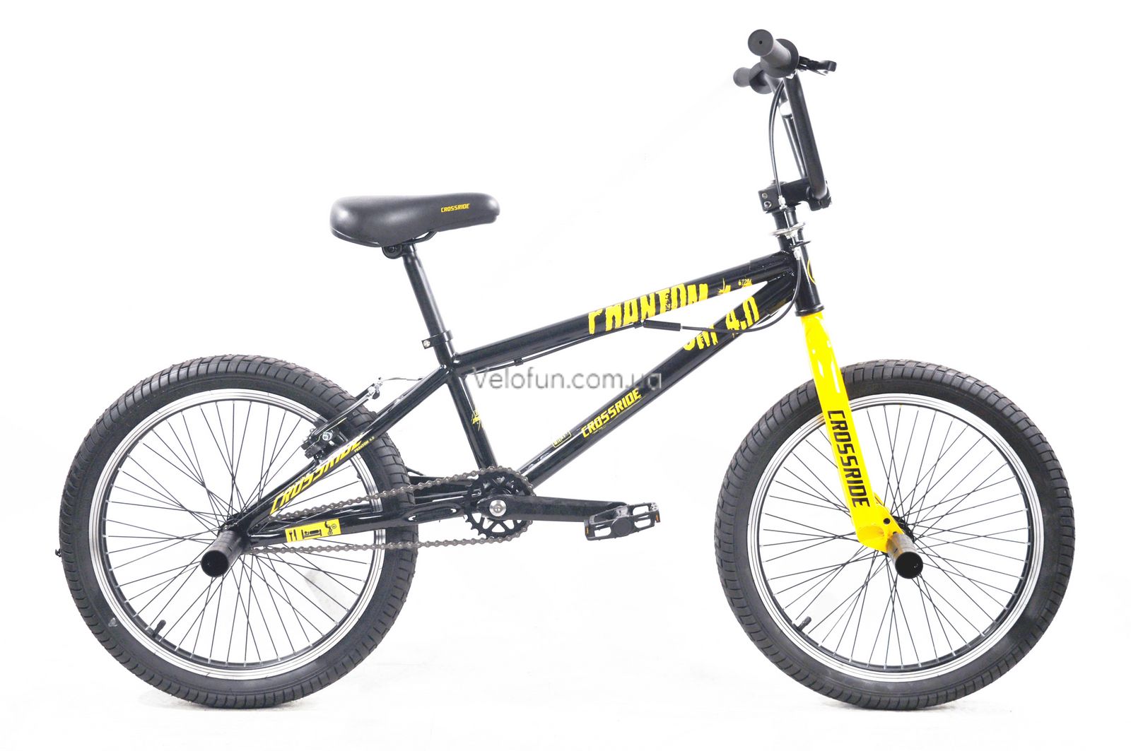 Велосипед BMX 20" FRS ST Phantom чёрный