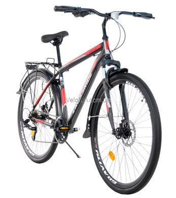 Велосипед Crossride Denver 28" - 17" 2026 сірий (укомплектований)