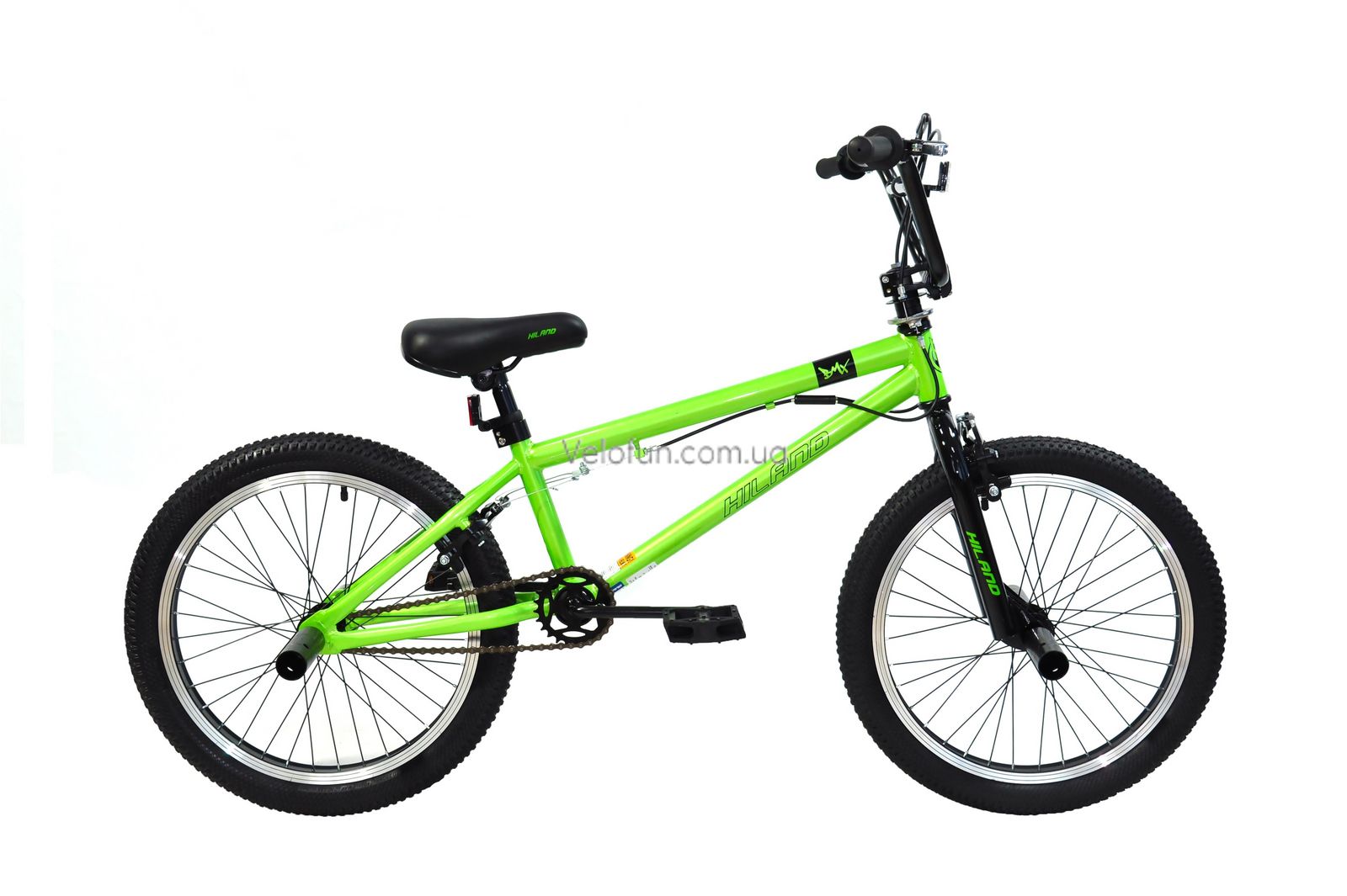 Велосипед BMX Crossride Hiland 20" зелёный