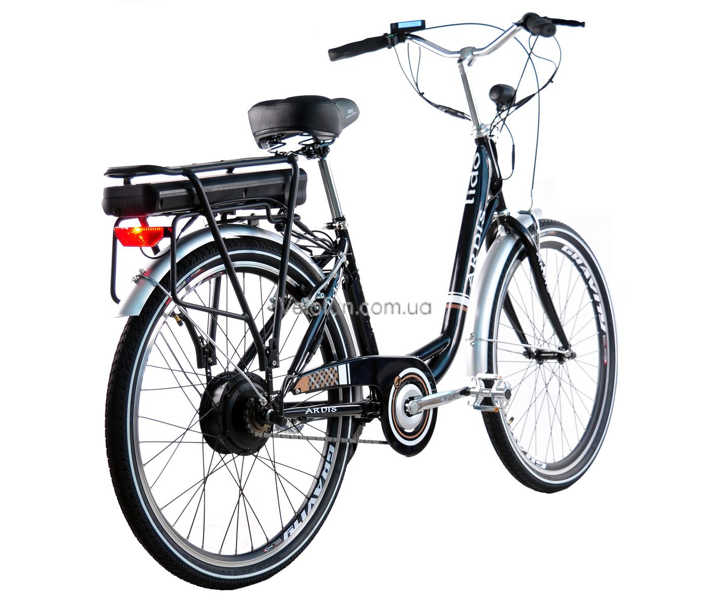 Електровелосипед Ardis Lido E-BIKE 26" 350W чорний