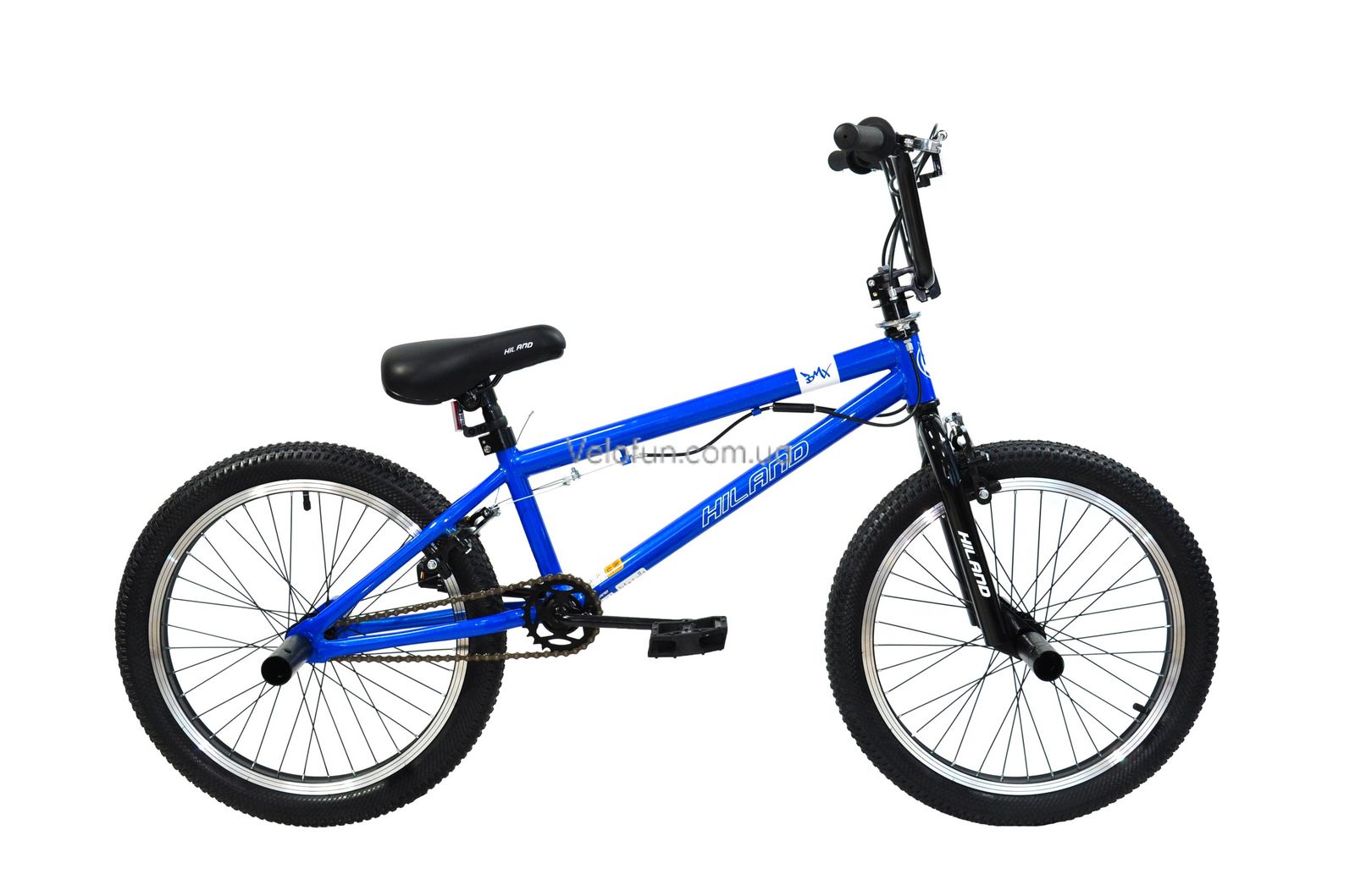 Велосипед BMX Crossride Hiland 20" синий