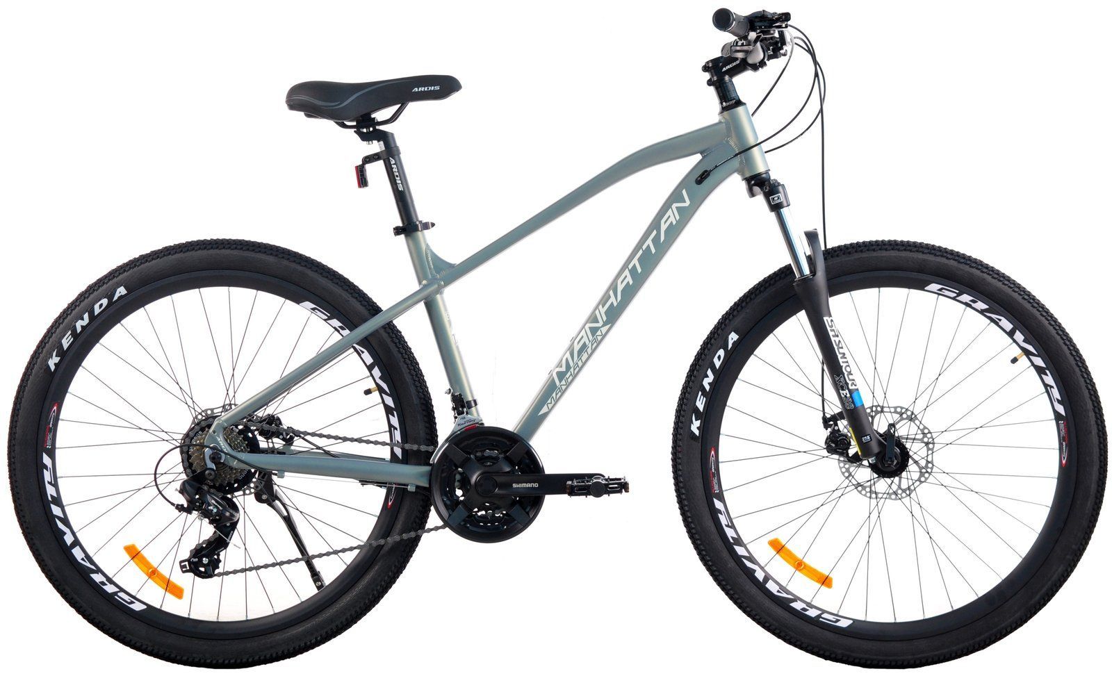 Гірський Велосипед Ardis MANHATTAN 27,5" 2026 сірий + Безкоштовна Доставка
