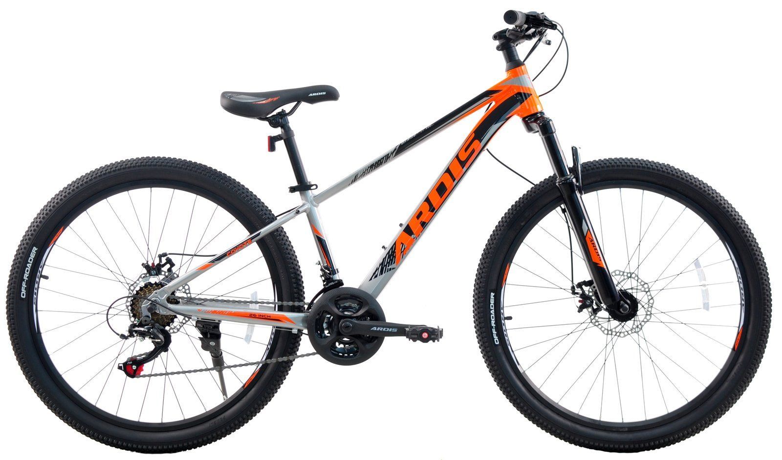 Велосипед Ardis COYOTE 26" 2026 сірий + подарунковий набір