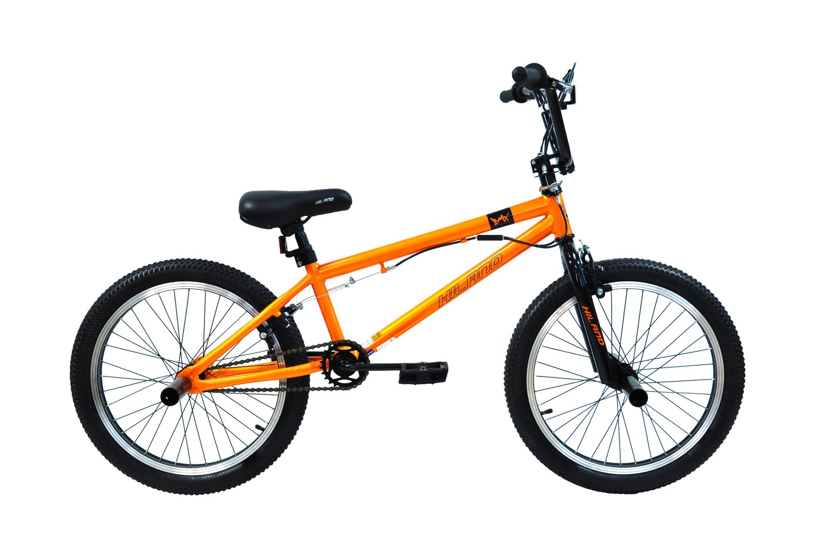 Велосипед BMX Crossride Hiland 20" жовто-гарячий