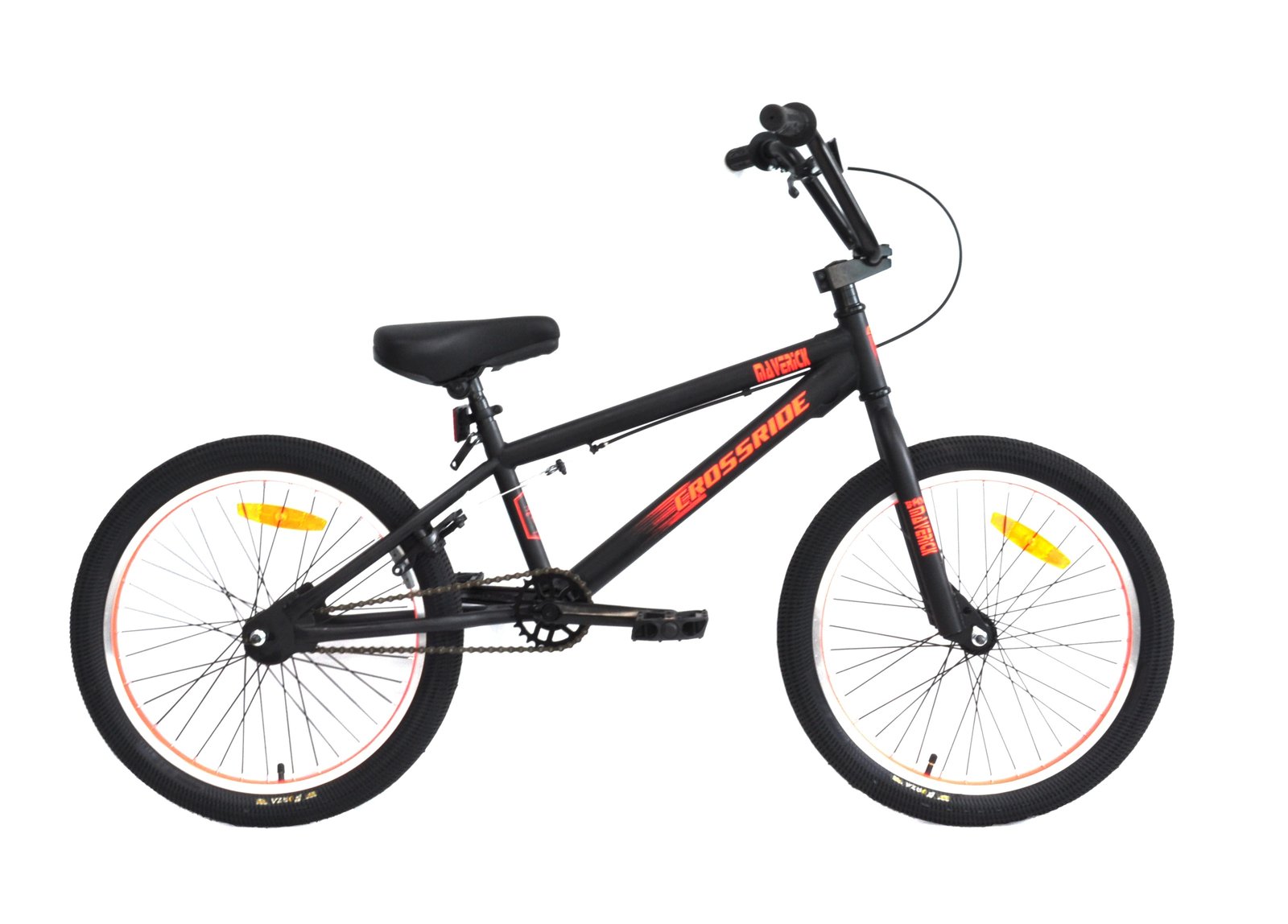 BMX велосипед 20" CROSSRIDE FREESTYLE (Maverik) жовто-гарячий