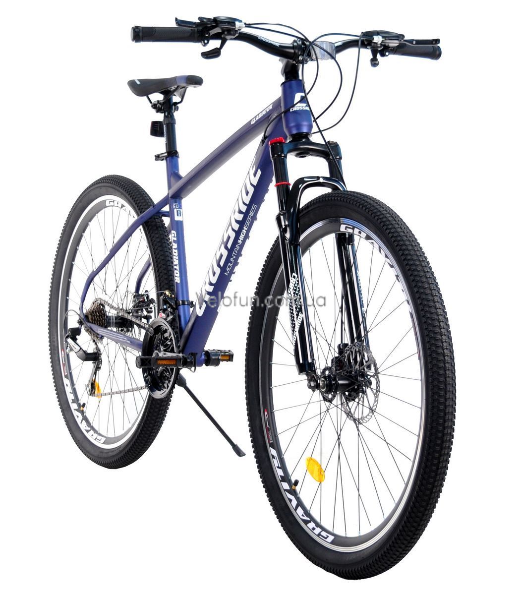 Велосипед Crossride Gladiator 29" 17" 2026 синій + подарунок