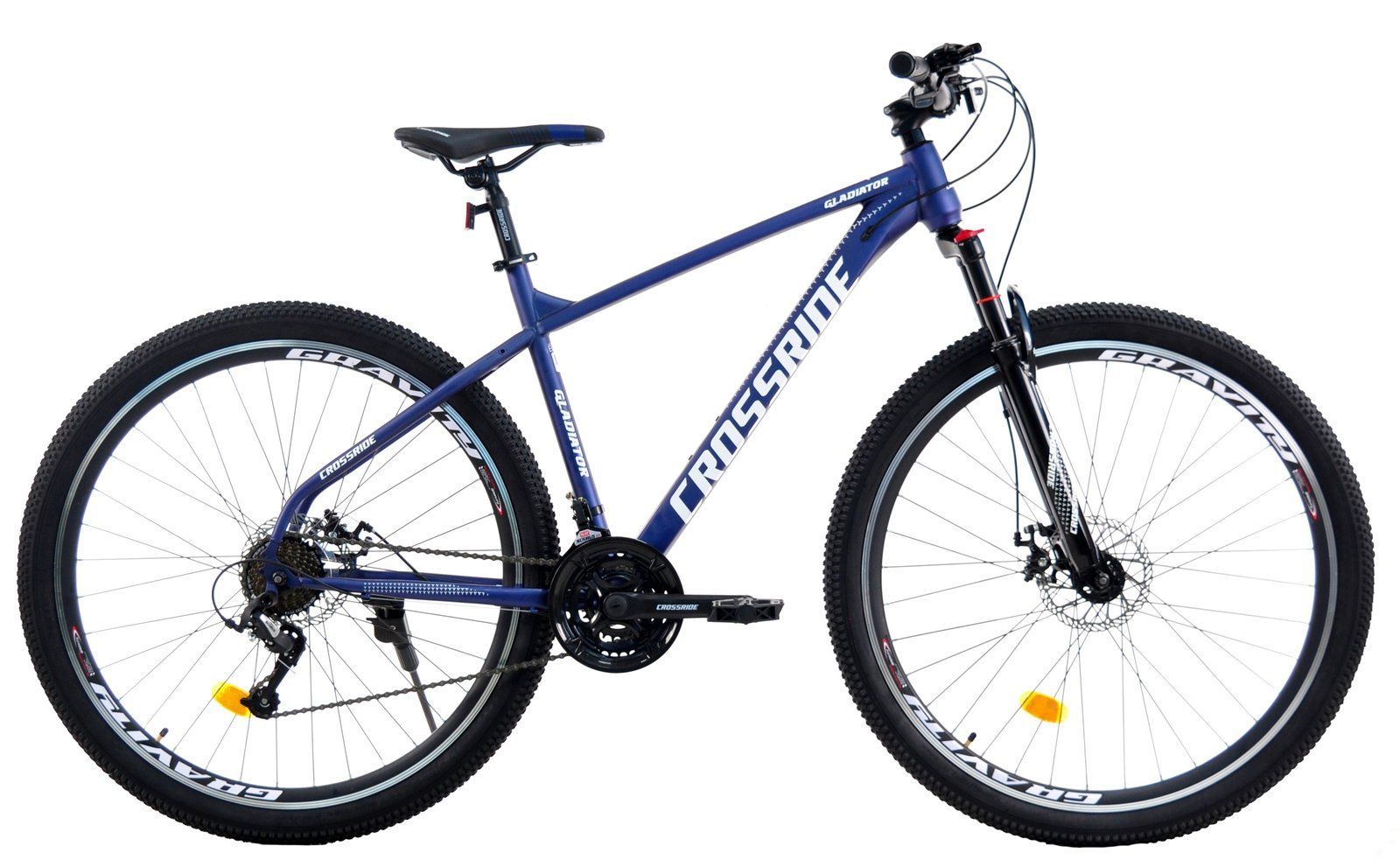 Велосипед Crossride Gladiator 29" 17" 2026 синій + подарунок