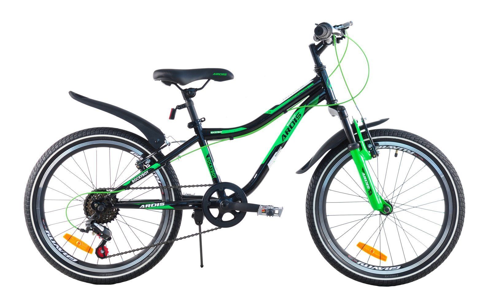 Дитячий Велосипед Ardis Rocky Boy 20" чорно-зелений