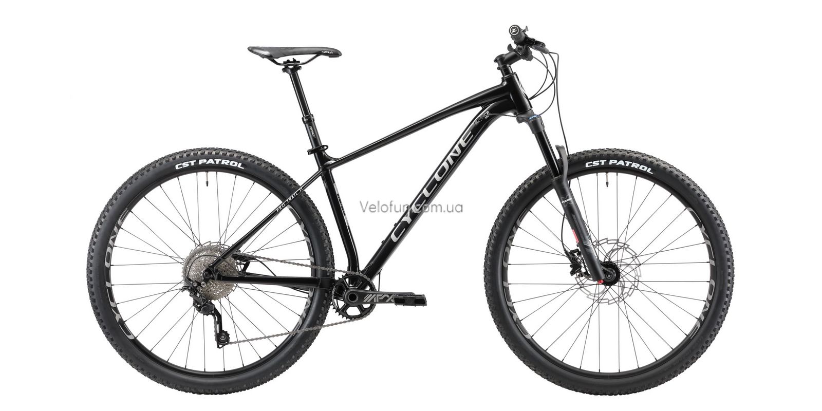 Горный велосипед Cyclone SLX PRO Trail 2 29" (2022) чёрный