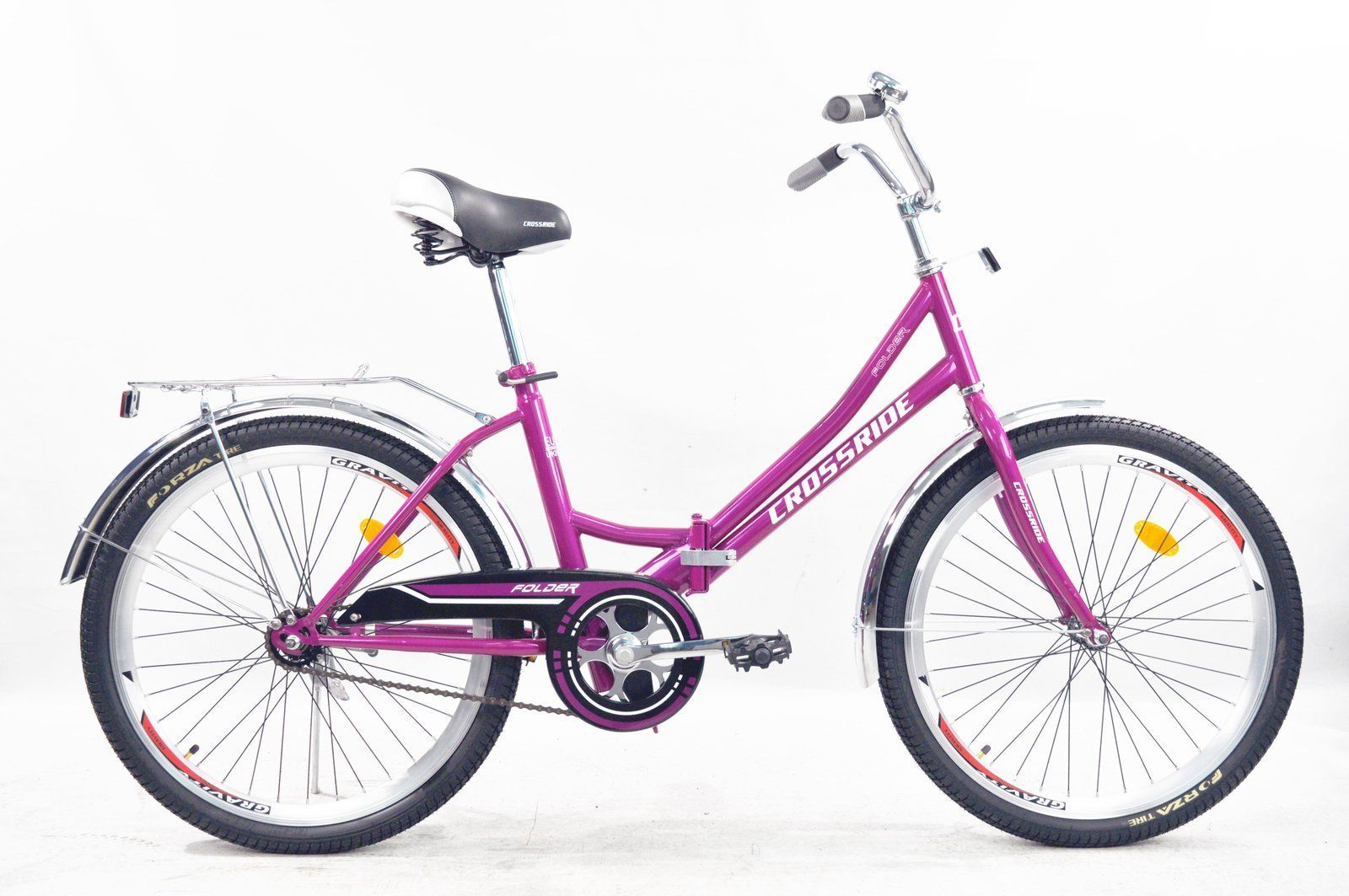 Складний Велосипед Crossride Folder 24" 2025 рожевий