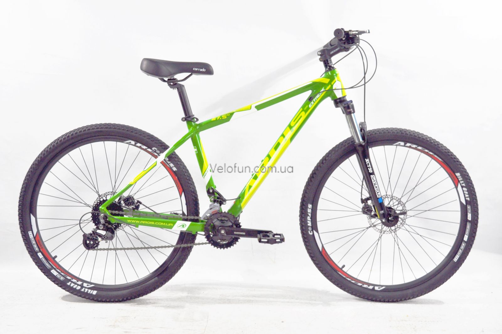 Гірський велосипед Ardis Extreme Pro 27.5" 2024 салатовий